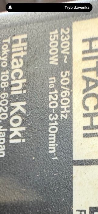 Młot wyburzeniowy Hitachi