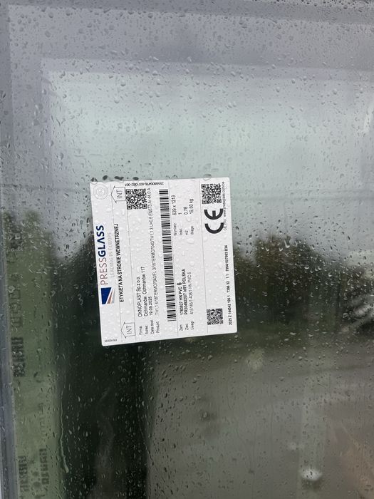 Nowe  okno pvc oknoplast 203x140