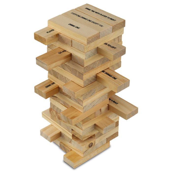 Гра настільна Дженга SP-Sport Drunken Tower Jenga GB076-1B дерево