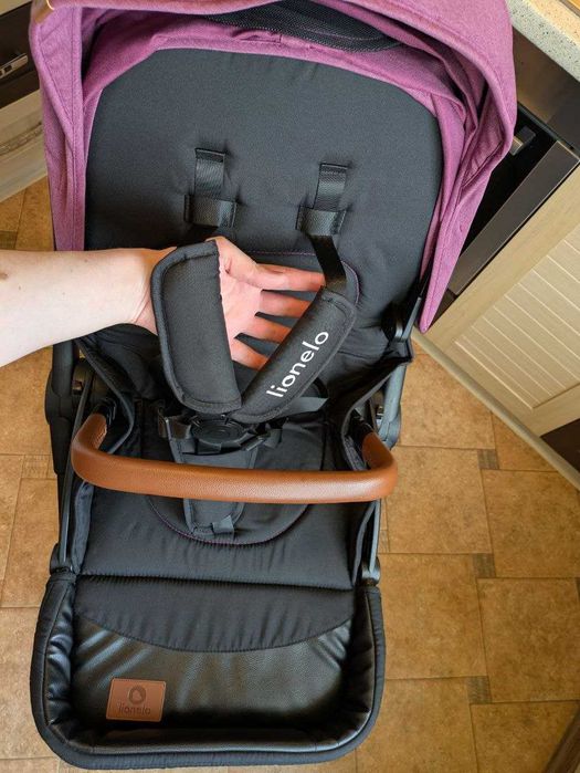 Дитяча коляска універсальна 2 в 1 Lionelo Riya 2in1 Pink Violet