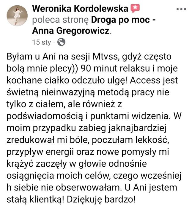 Zdejmij stres-Terapia Access Bars, MTVSS