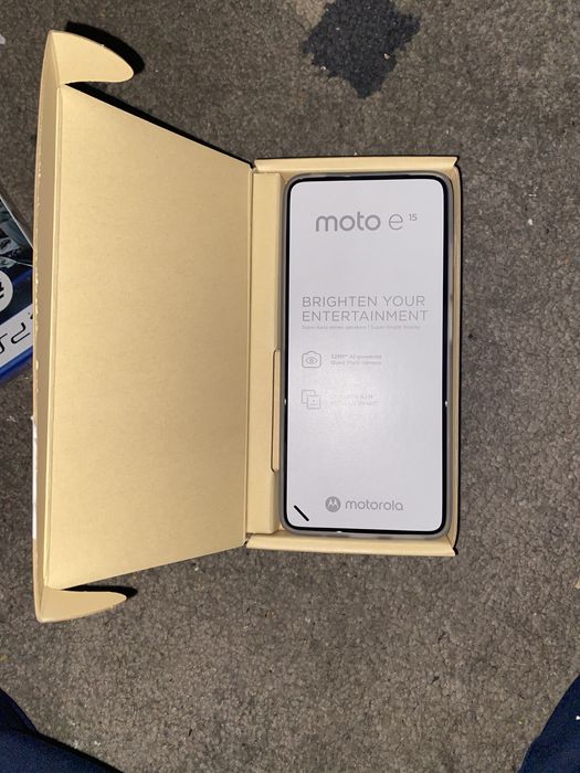 Motorolo Moto e15 (Novo nunca usado)