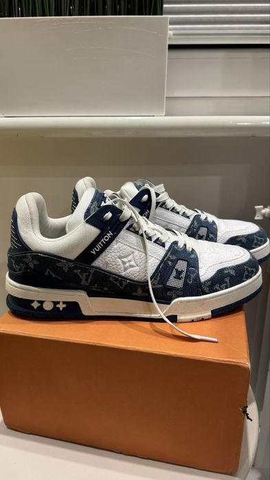 Sneakersy LV Trainer Blue