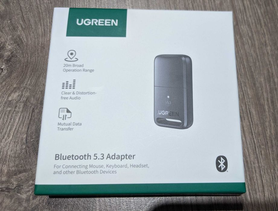 Bluetooth адаптер Ugreen CM591 Bluetooth 5.3