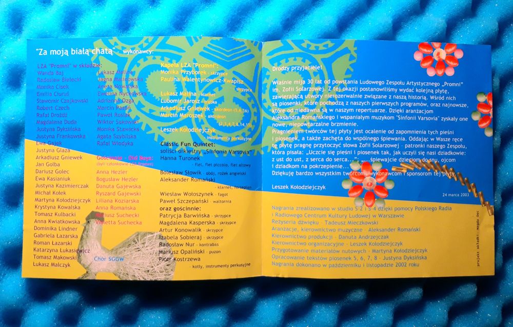 Promni - Za Moją Białą Chatą (CD, 2003)