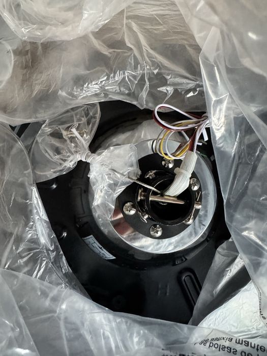 Lampa sufitowa led z wiatrakiem