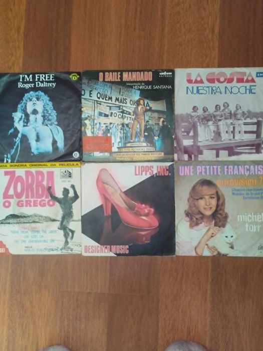 discos de vinil singes
