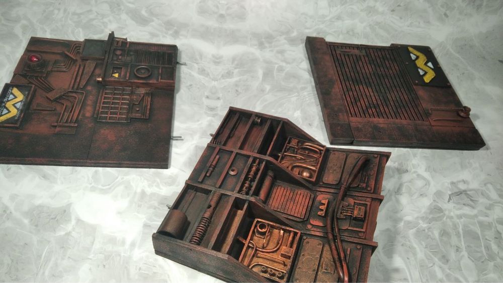 Чужой Ксеноморф диорама разборная с подсветкой