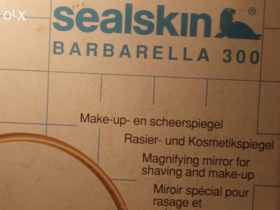 Espelho De aumento para Pinturas e maquilhagens em Inox Branco