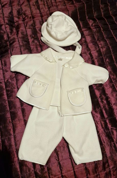 Ubranko do chrztu polar r. 62 dziewczynka