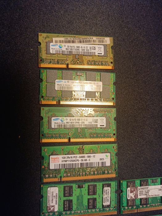 Várias rams para portátil