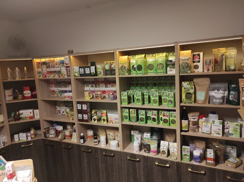 Regał sklepowy witryna