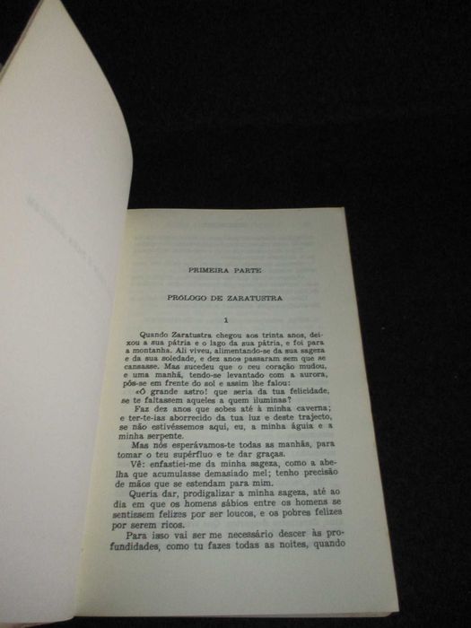 Livro Assim Falava Zaratustra Frederico Nietzsche