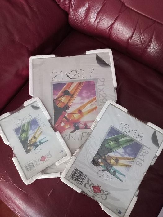 Suportes novos para fotos - diversos tamanhos