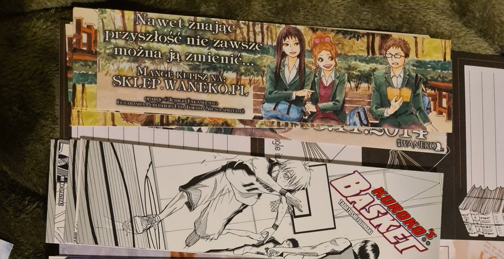 Zakładka z mang Waneko