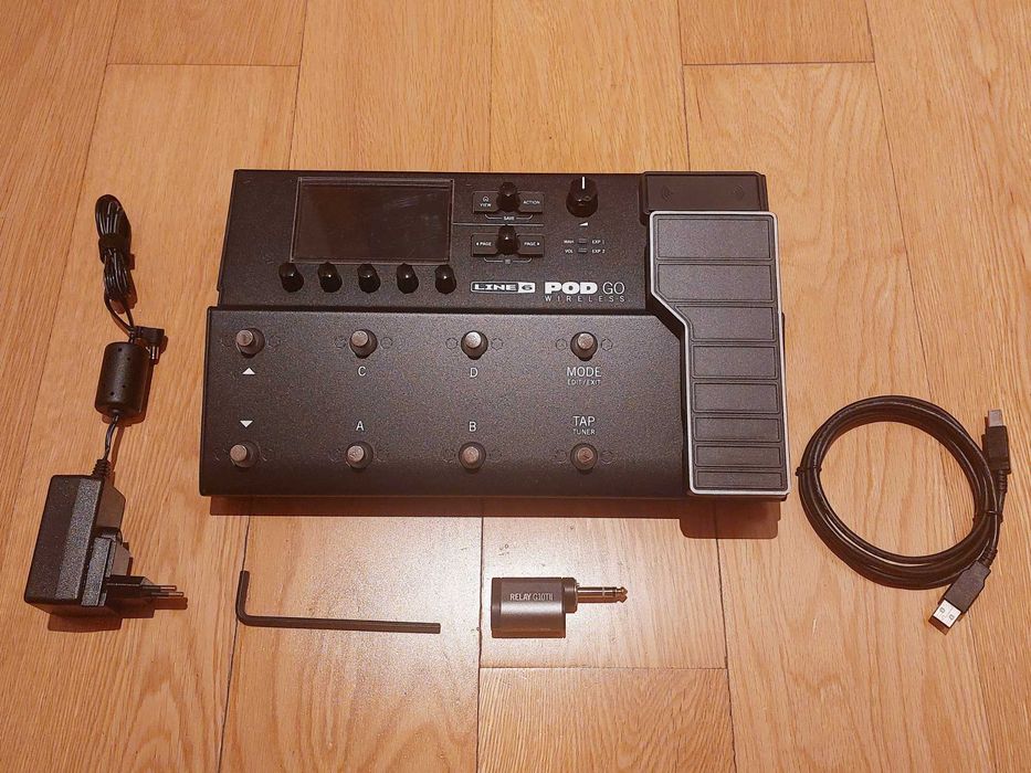 Pedaleira Line6 POD Go Wireless (Multi Effects Guitar Pedal)