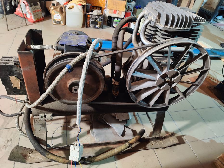 Компресор BALMA NS 39S+мотор 5kw+площадка ресівер