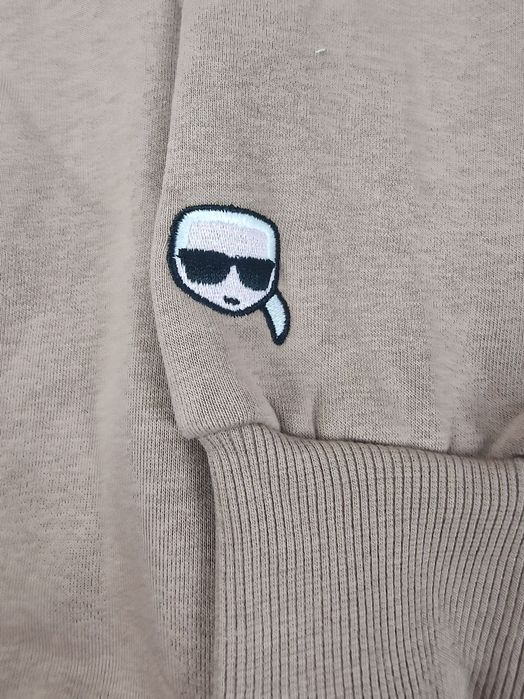 Męska bluza z kapturem Karl Lagerfeld mały znaczek premium M-XXXL