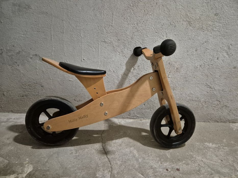 Rower biegowy Milly Mally kolor naturalny