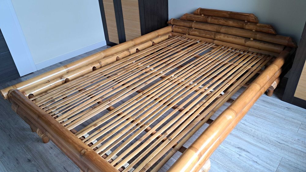 Łóżko bambusowe 100%, pod materac 140x200
