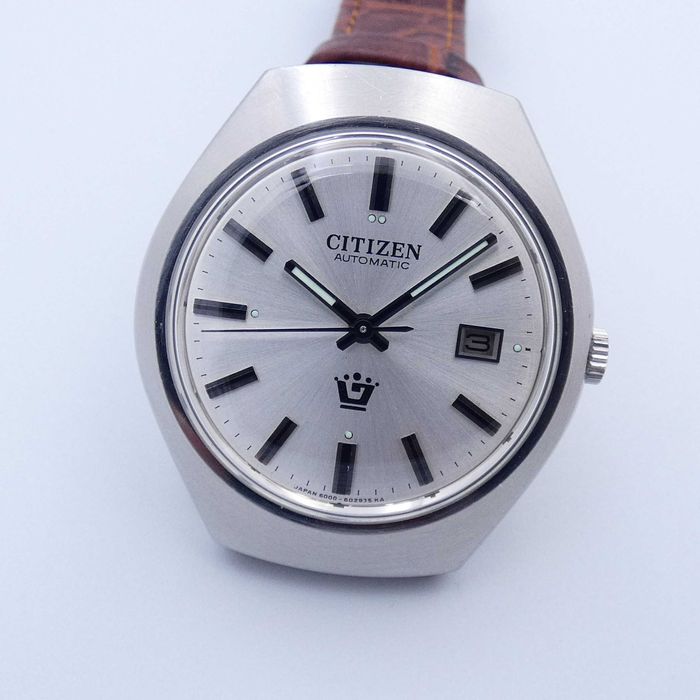 Stalowy CITIZEN Automatic Lata 70'e