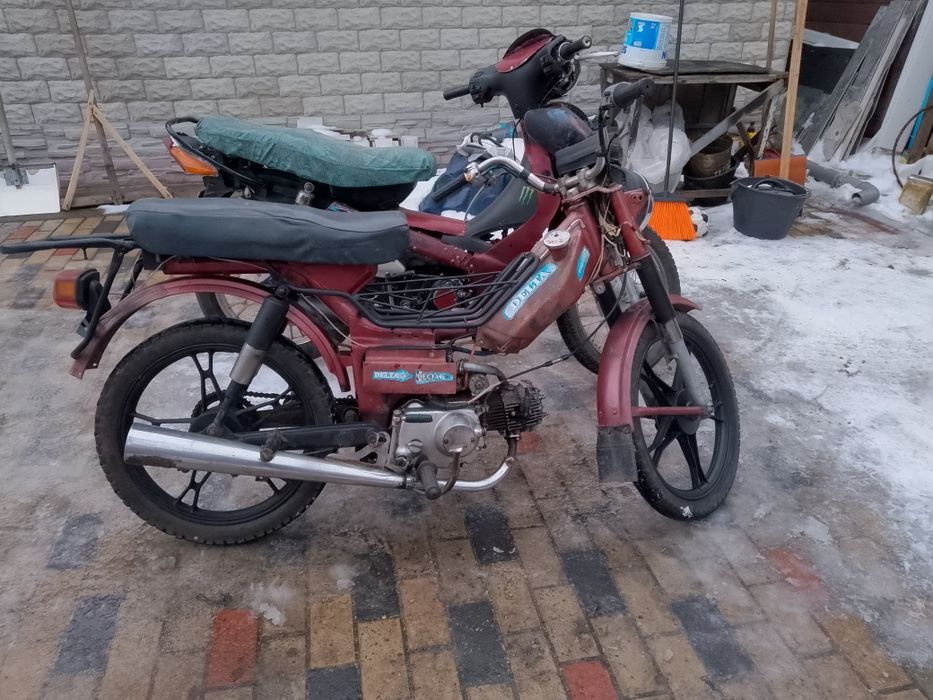 Мопед мотоцикл дельта delta актив