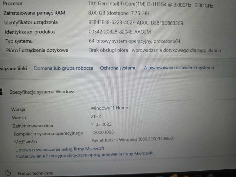 Hp 250 g8 notebook pc