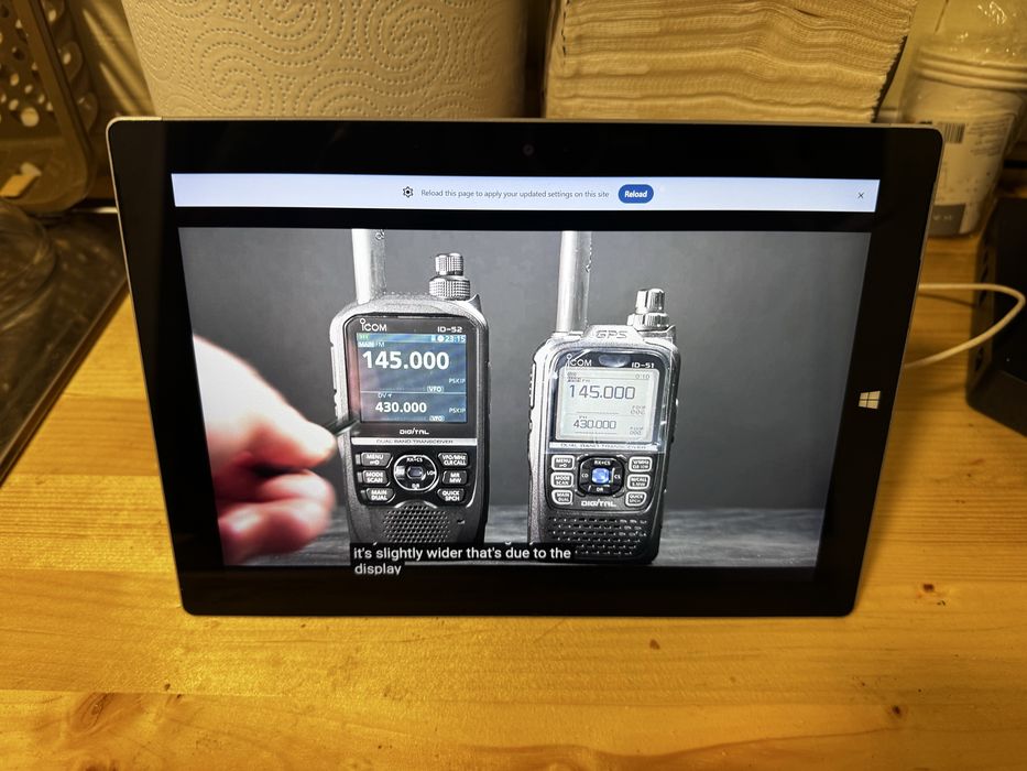 Surface com dock e teclado