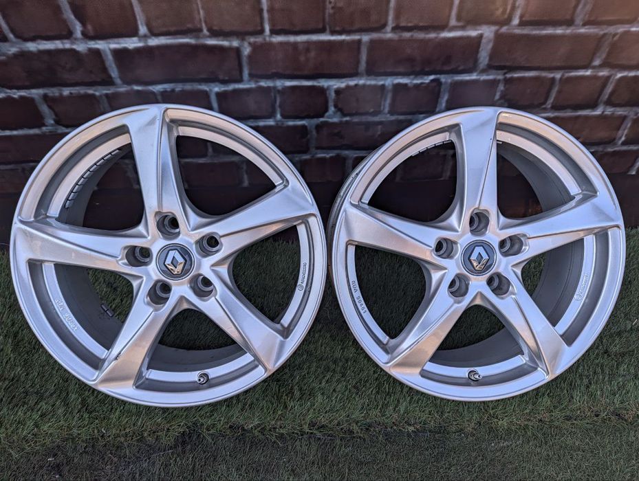 Диски легкосплавні R 17 5/114.3 7J ET 43 Renault. Диск Рено 2шт.