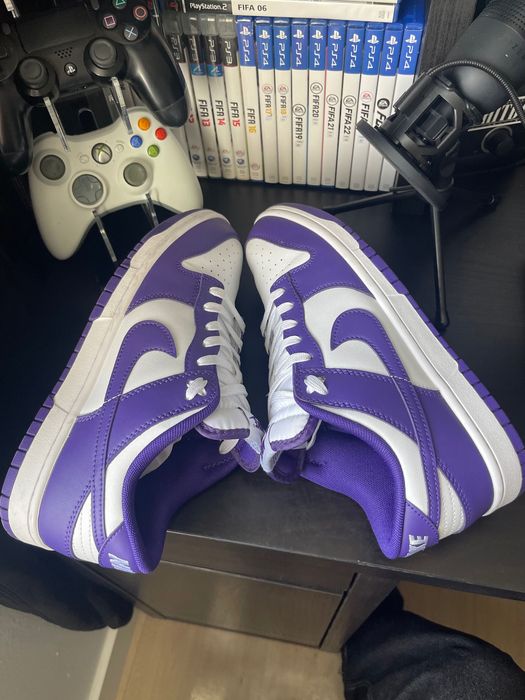 Nike Dunk Low Roxas – Usadas 1 Vez – Estado Impecável