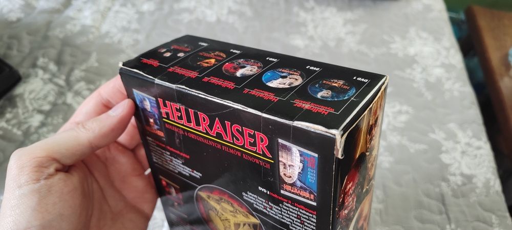 Hellraiser kolekcja filmów na DVD