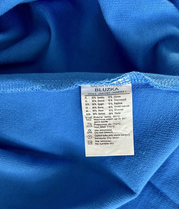 Bluza z cienkiej dresówki