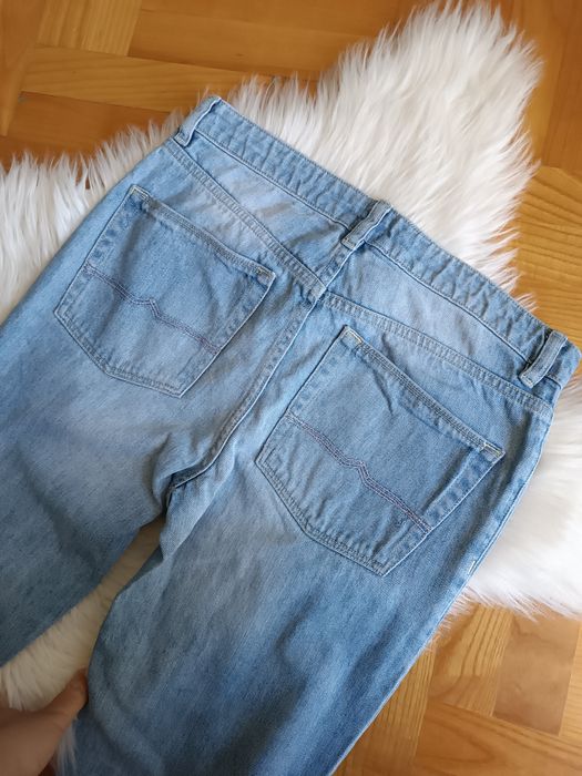 Spodnie dżinsy damskie ASOS 38M wysoki stan