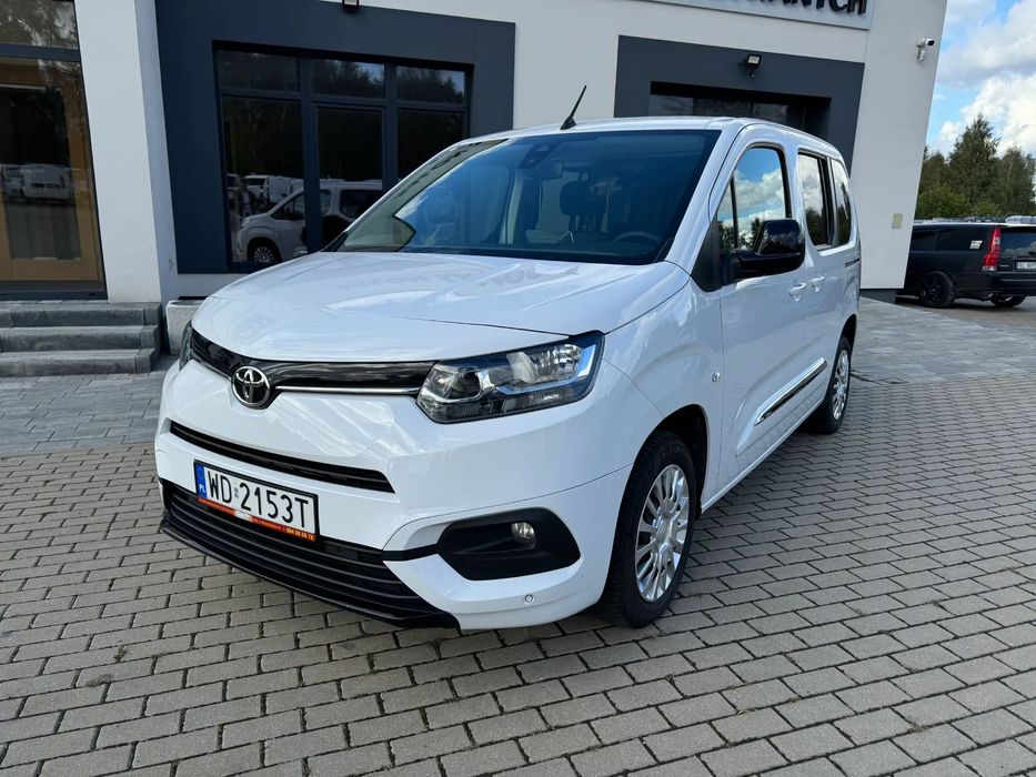 Toyota Proace City Verso 1.5 D-4D 100KM, Business, Salon PL, I właściciel, FV23%