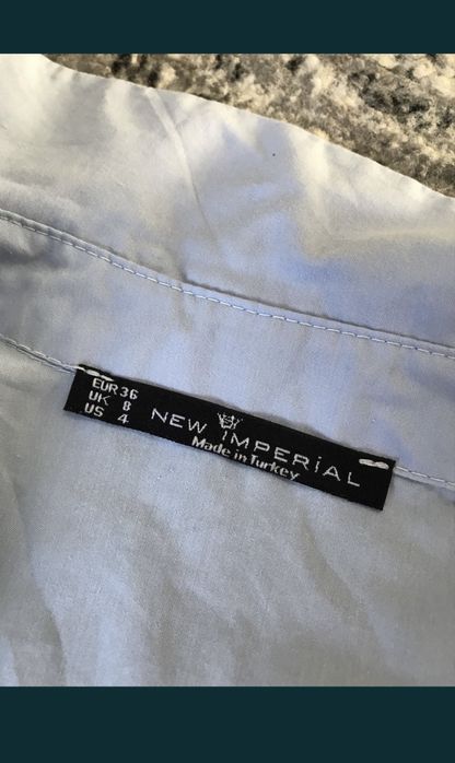 Блуза блакитна s (знижка)