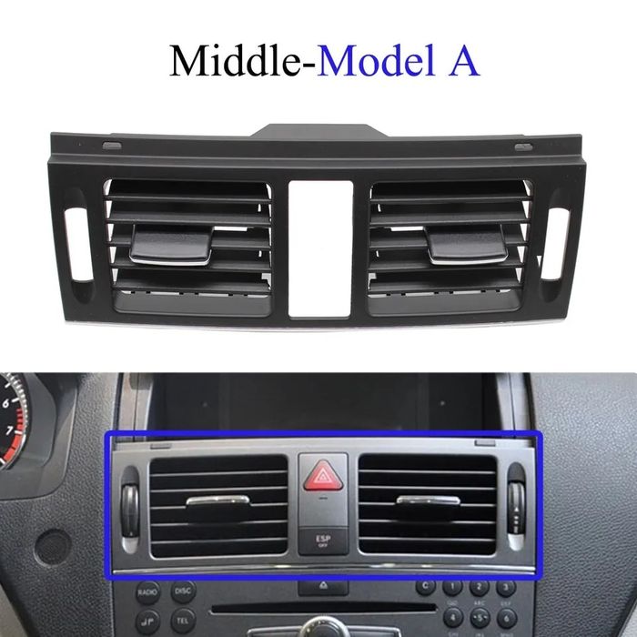 Grelha ventilador do ar condicionado sofagem mercedes w204 classe C