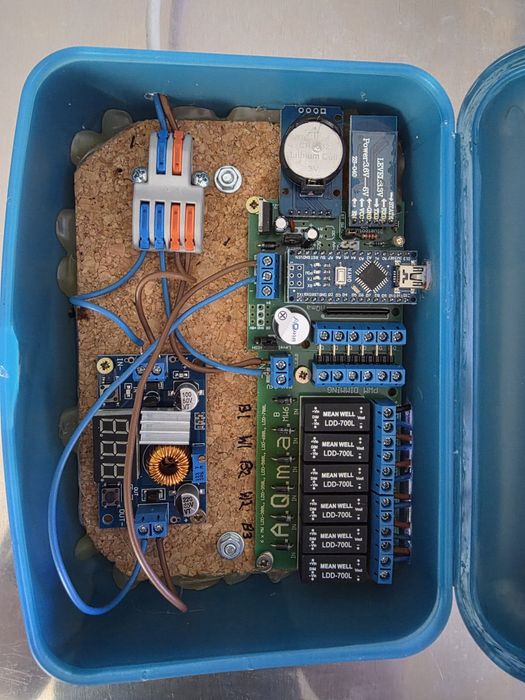 Lampa led 100w sterowanie aqma  akwarium morskie  morskie