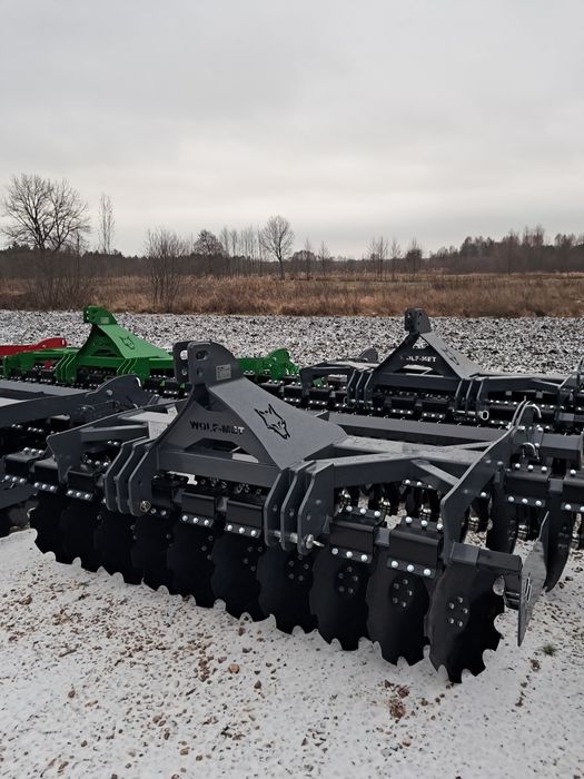 Brona talerzowa 3m WOLF-MET , talerzówka 3 metry