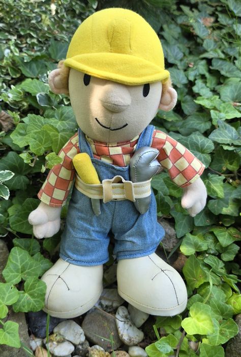 Maskotka vintage 35 cm Bob Budowniczy Builder 1998 retro lalka