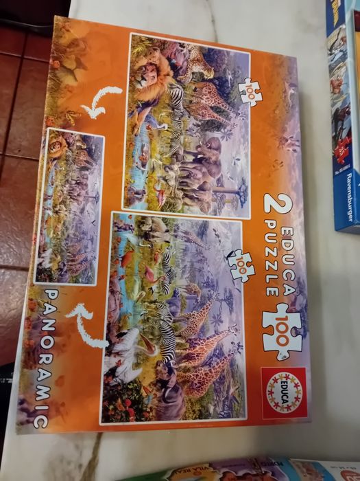 Conjunto de 3 Puzzles Diversos