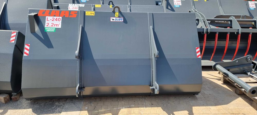 łyżka objętościowa manitou merlo bobcat zboże trociny duża jcb kramer