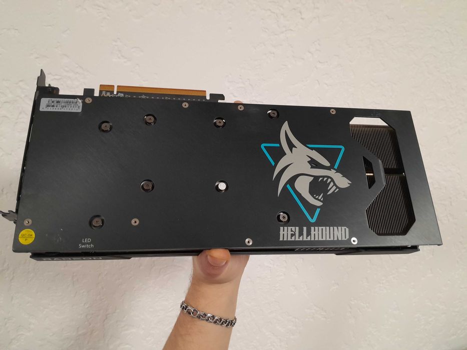 AMD Radeon RX 6700 XT,PowerColor Hellhound,12gb GDDR5, + реальні тести