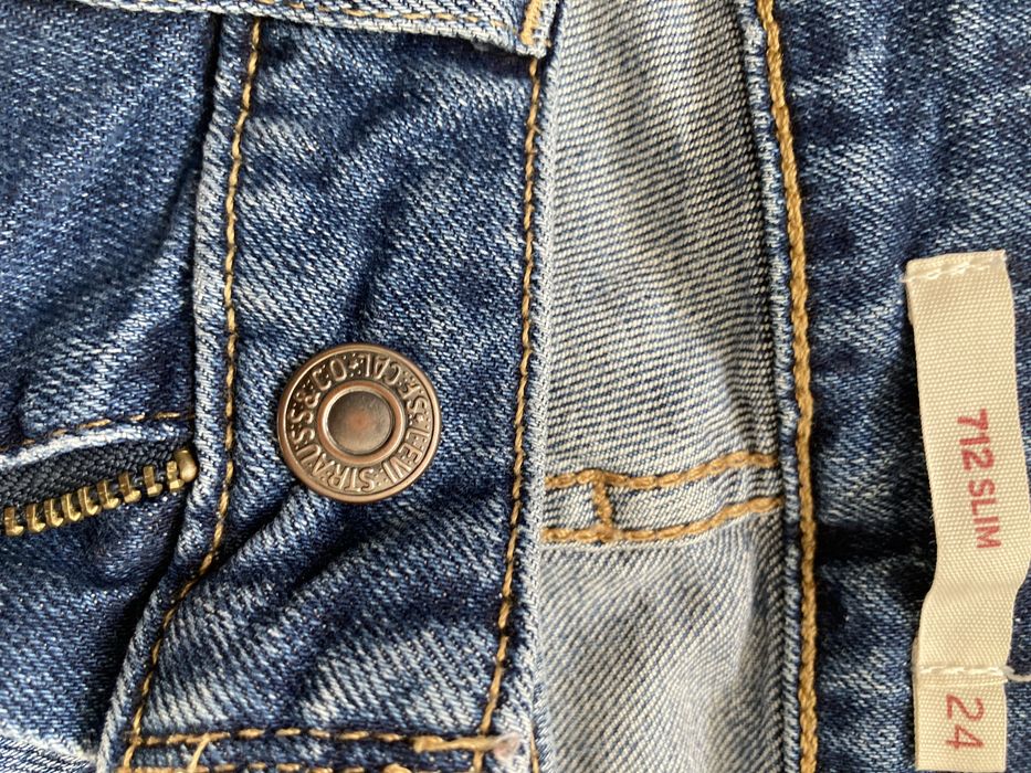 Levis jeansy levis 712 Slim
