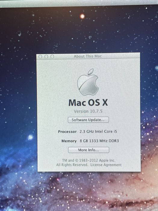 Mac mini mid 2011 - intel core i5 - 2.3ghz - ssd