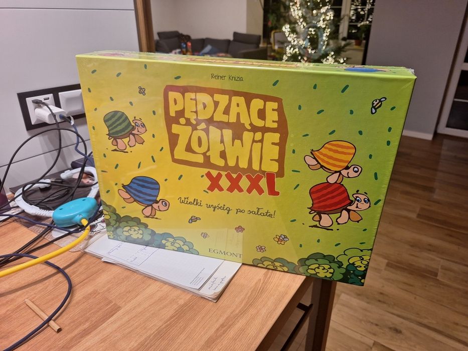 Gra Pędzące żółwie XXXL NOWA w folii wysylka