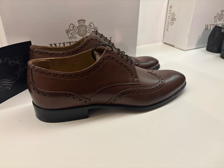 Buty skórzane Wittchen new 44/5 casual natur
