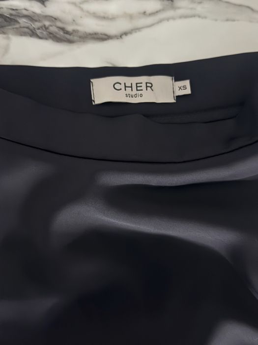 Черная юбка Sateen Cher 17