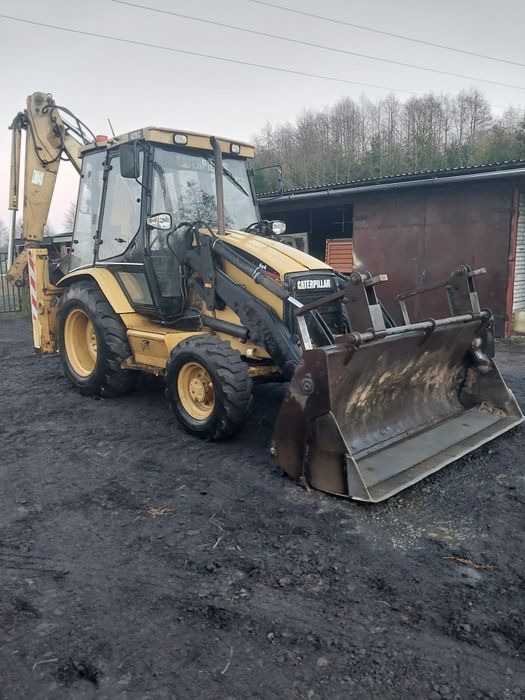 CAT 428C  koparko-ładowarka