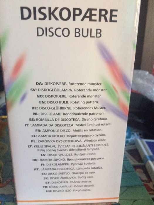 Disco Lamp430803672703313921