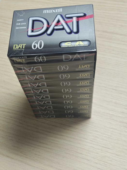 Kasety DAT TDK 60 DM-60D cały karton 10 sztuk, oryginalnie zafoliowane